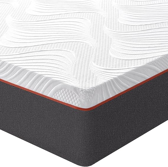 Double Mattress, 20cm Memory Foam Mattress, Cooling Double Mattresses for Pressure Relief, Medium Mattress for Double Bed with Removable Cover, 135X190X20CM