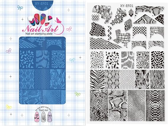 Nail Stamp Plate Art Template Lace Flower Plate Decorative Stamping Stamp