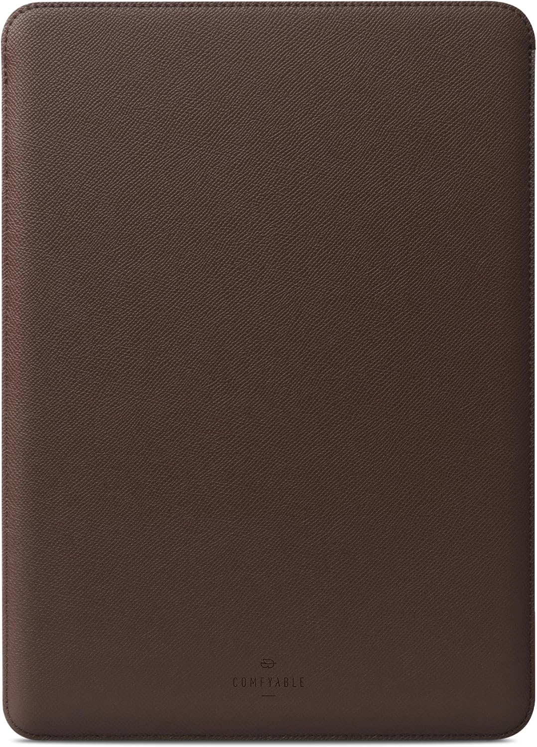 Comfyable Laptop Case 13 inch MacBook Pro M2 2022 M1 2020-2016 & Mac Air M3 2024 M2 2022 M1 Fully Compatible with 2020, Old Version MBAMBP, Faux Leather Case Case, Coffee