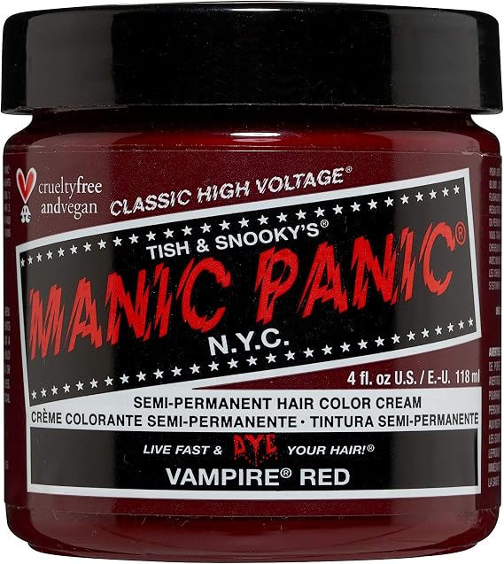 Manic Panic High Voltage Vampire Red Classic Hair Colour 118 ml