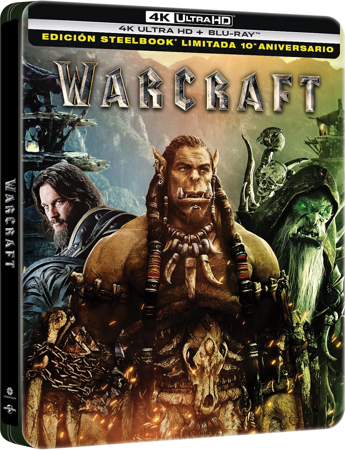 Warcraft (4K UHD + BD) Edición metálica [Blu-ray]
