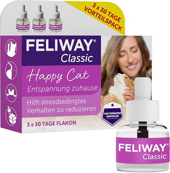 Feliway Classic Value Pack 3 x 30 Day Refills