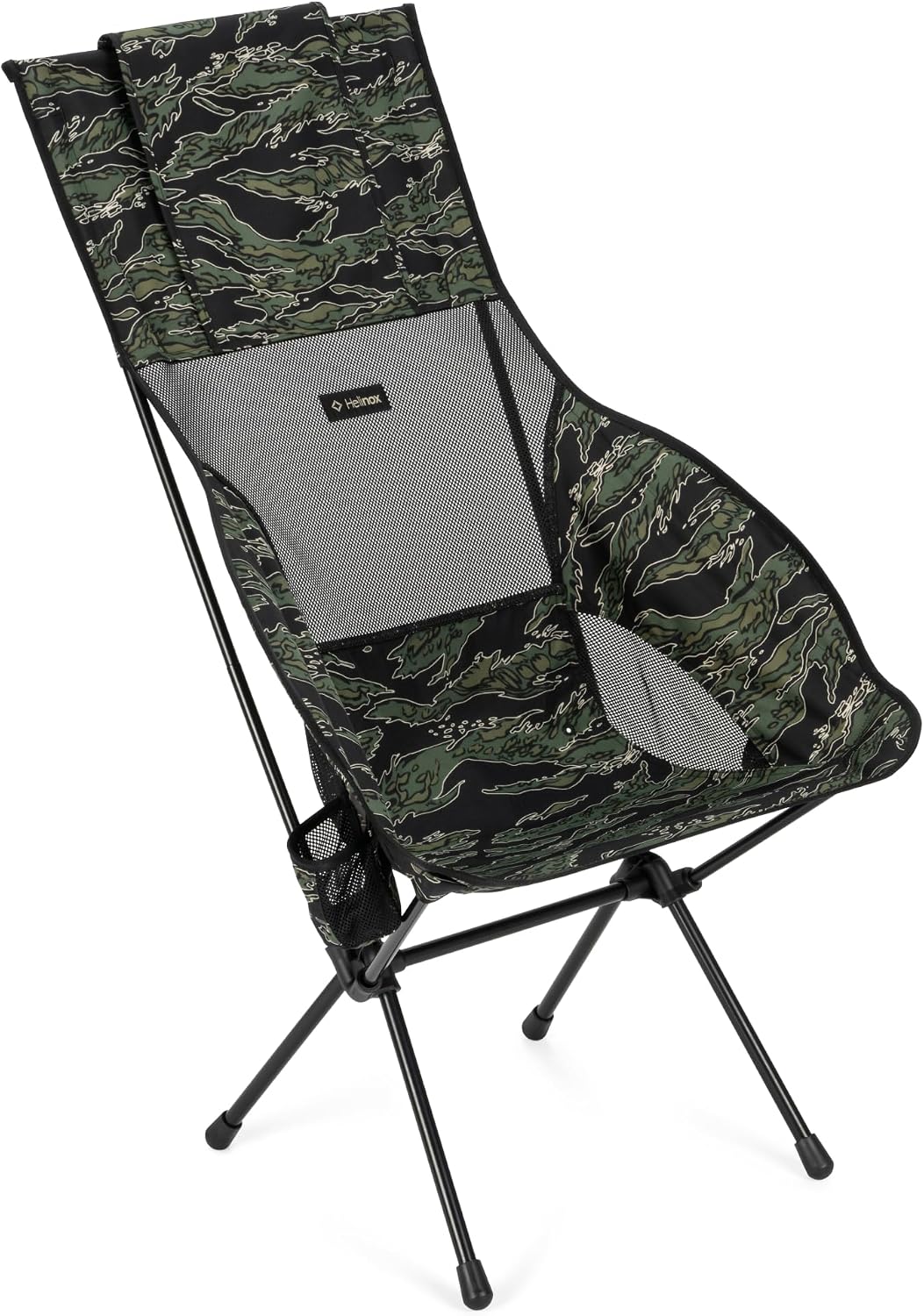 Helinox Savanna High-Back Collapsible Camp Chair, Xray Tiger Camo