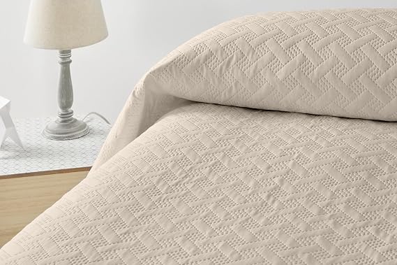 Degrees Home Liso – Fine Bouti Bedspread for All Seasons – Multipurpose Bed Cover, Soft, Washable and Lightweight 100% Microfiber (180 x 260) – Ideal for Beds 90/105/135/150/180