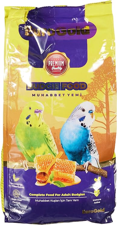 EuroGold Ballı ve Meyveli Muhabbet Kuşu Yemi, 1 Kg