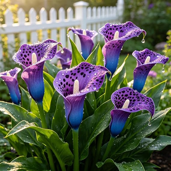 Mixed Calla Lily Bulbs for Planting-Super Growing,Hardy Perennial,Stunning Display,Excellent Decoration for Gardens-2bulbs-A