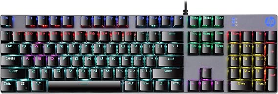 Hp GK400F Mekanik Gaming Oyuncu Klavyesi İngilizce Q