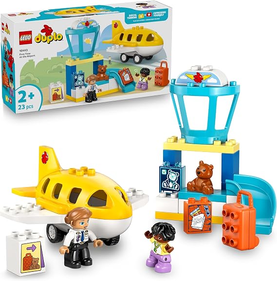 LEGO DUPLO Kasabası İlk Havaalanı Deneyimi 10443