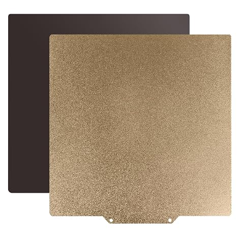 IdeaFormer 両面テクスチャ PEI ビルドプレート 235x235mm、フレキシブルPEIスプリングスチールシート、磁気ビルドプレート付き エンダー3/エンダー3 V2/エンダー3 Pro/エンダー5/Pro/Neptune 3 Pro/Voxelab Aquila/C2/X2用