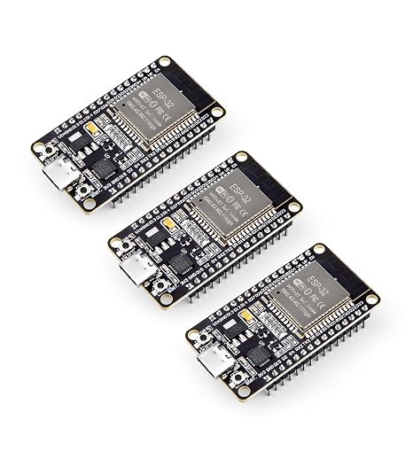 ELEGOO ESP-32 Development Board USB C 3PCS Compatible with Arduino IDE