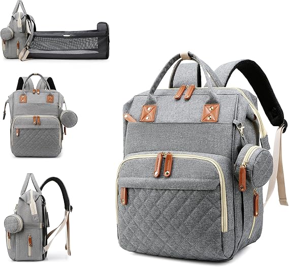 Awanhe Baby Diaper Bag Backpack with Changing Station, Waterproof Baby Bags for Boys Girls