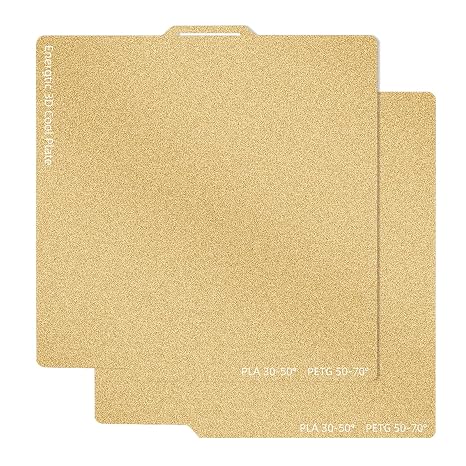 257 * 257mm A1 PEI Build Plate Double Sided Smooth Textured Heated Bed,Flexible Removable Spring Bed Plate for Bambu Lab A1/X1/X1C/X1E/P1P/P1S 3D Printer