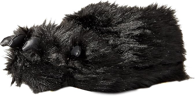 Happy Feet 9091-2 - Black Claw - Medium Animal Slippers
