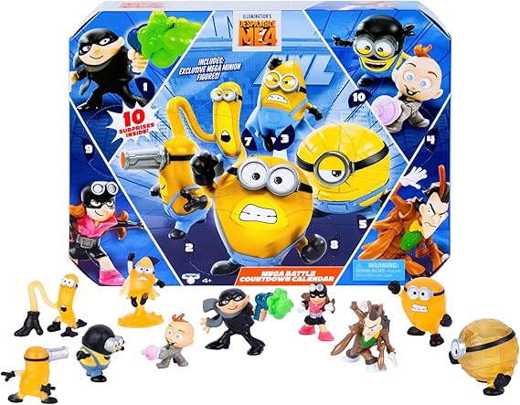 Despicable Me 2 Minion Minifigure Mega Battle Countdown Calendar 59303