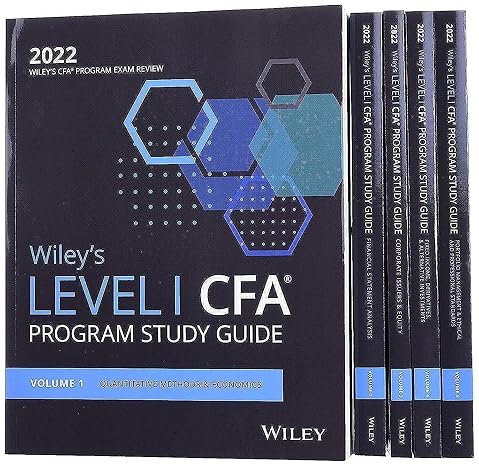 Wiley's Level I CFA Program Study Guide 2022: Complete Set