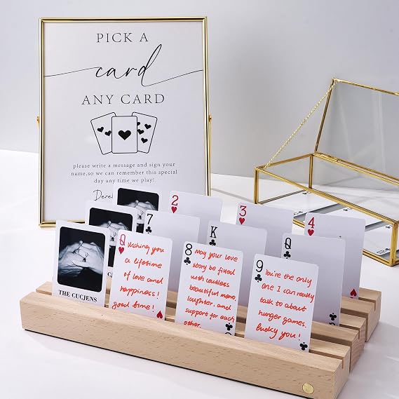 Custom Guest Book Playing Cards Blank Playing Cards Wedding Guest Book Alternative Guest Cards Deck of Cards