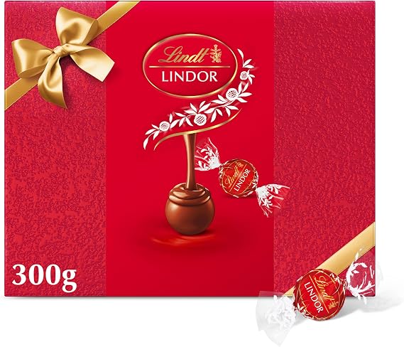 Lindt Lindor Milk Chocolate Truffles Gift Box 300g