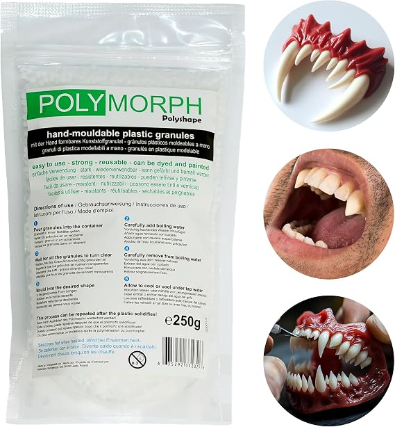Polymorph 250g Bag of Thermoformable Plastic Pellets