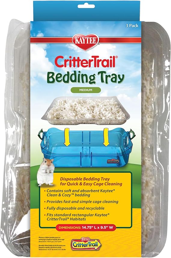 Kaytee Crittertrail Yatak Tepsisi 3 Adet