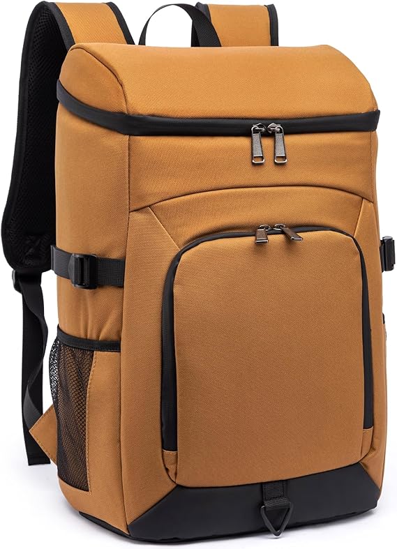 Laripwit Cooler Backpack 54 Cans Insulated Cool Bag Rucksack Leak-Proof Picnic Backpack for Men Women - Perfect Large Soft Cooler Rucksack for Travel, Camping, Lunch, Beach