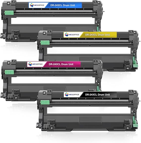 DR-243CL Drum Unit Compatible for Brother DR243CL Imaging Drum Unit 4-Pack