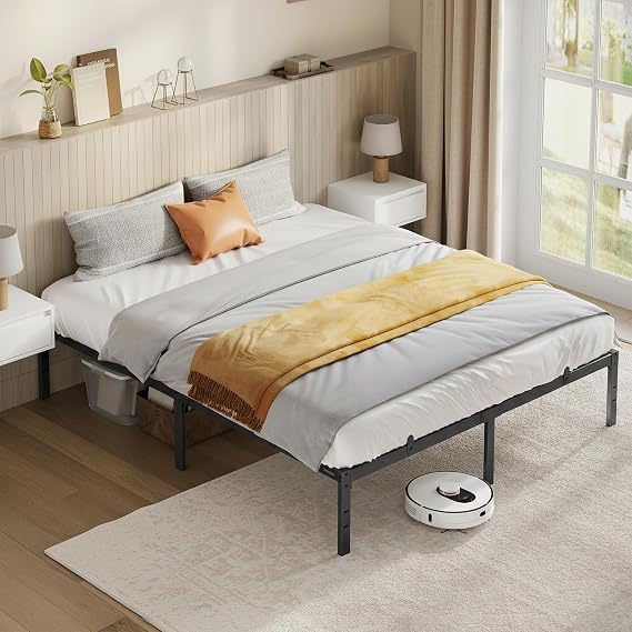 Vasagle Metal Bed Frame, 150 x 190 cm