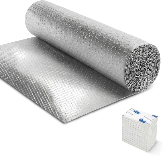Haltons Radiator Foil Insulation, 1 Pack Covers 9+ Radiators, 5m x 60cm