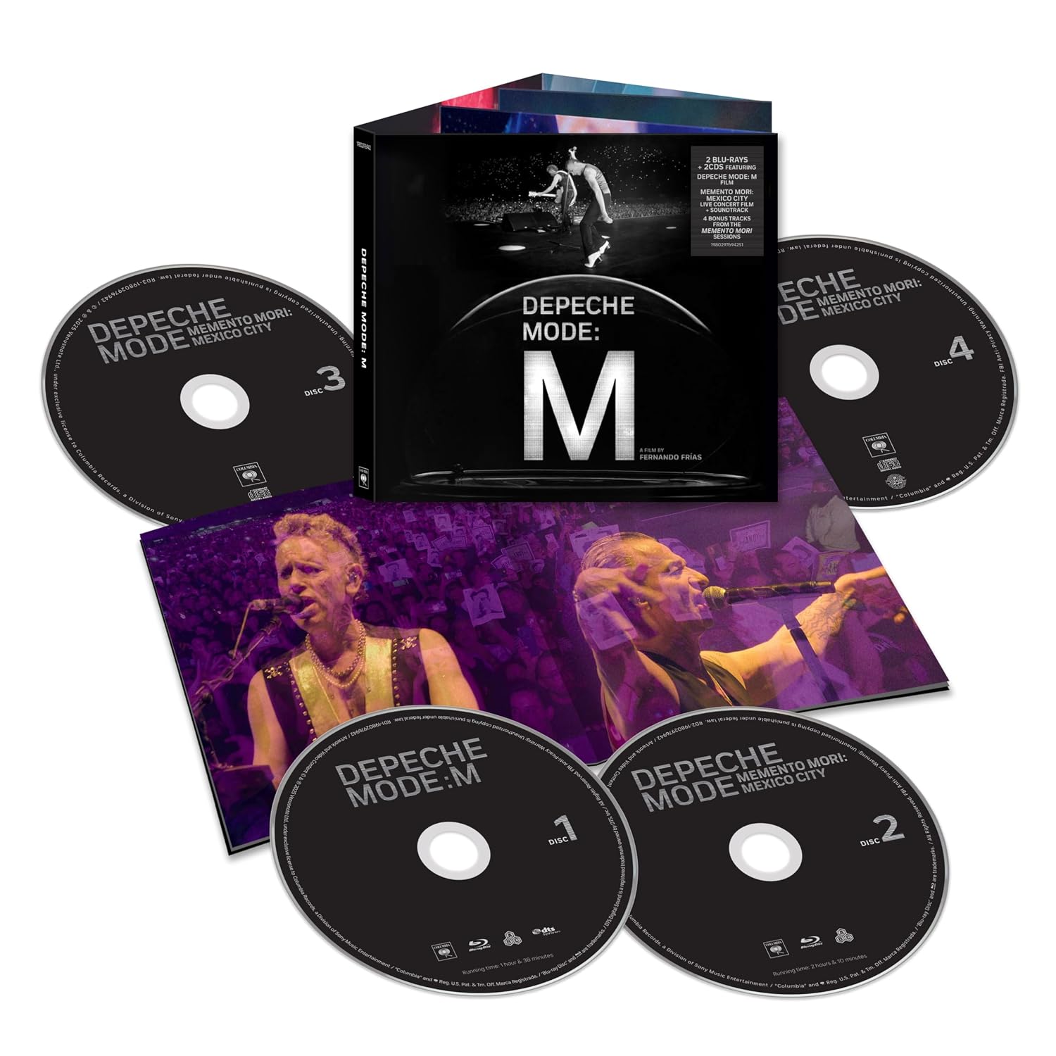 Depeche Mode: M (2 Cd + 2 Bluray)