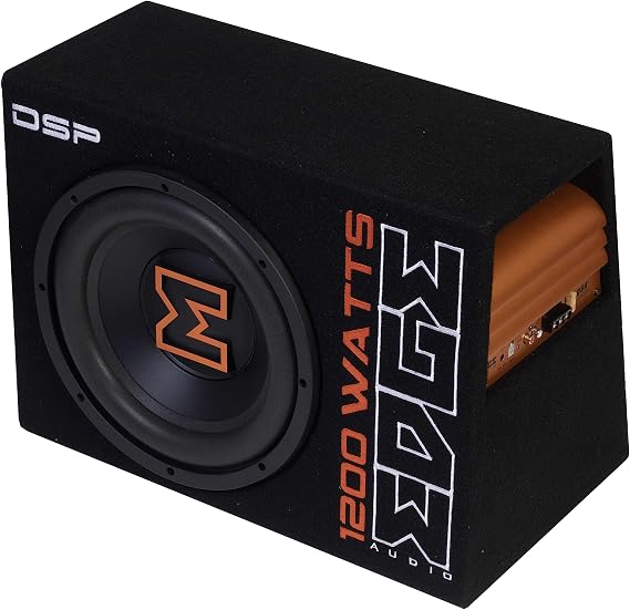 EDGE New DBX 12" Active bass enclosure with DSP (1200W) Wiring Kit Included