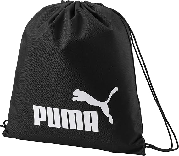 Puma Unisex Phase Sack Gym Bag, Black, One Size