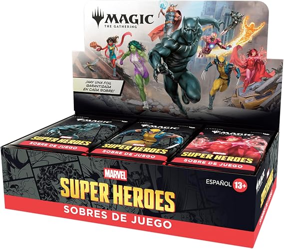 Magic: The Gathering Game Envelope Box | Marvel Super Heroes
