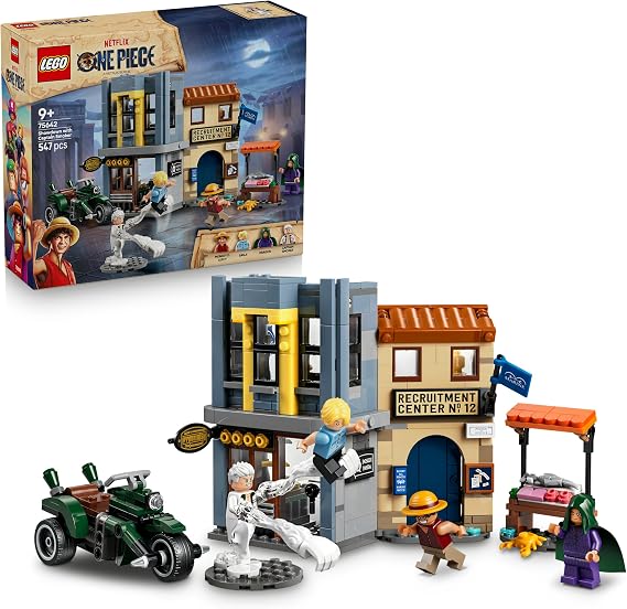 LEGO ONE PIECE Showdown with Captain Smoker 75642