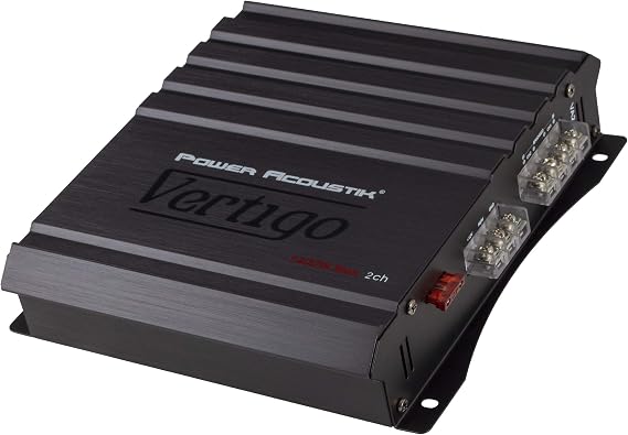 Power Acoustik VA2-1400D Vertigo Series 1,400-Watt Max 2-Channel Class D Amp