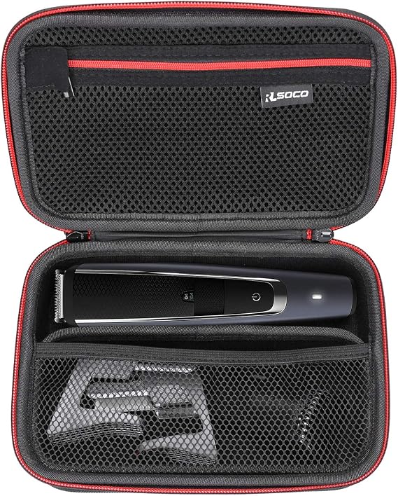RLSOCO Hard Case for Philips Beard Trimmer Series 3000/5000/7000,Case Only