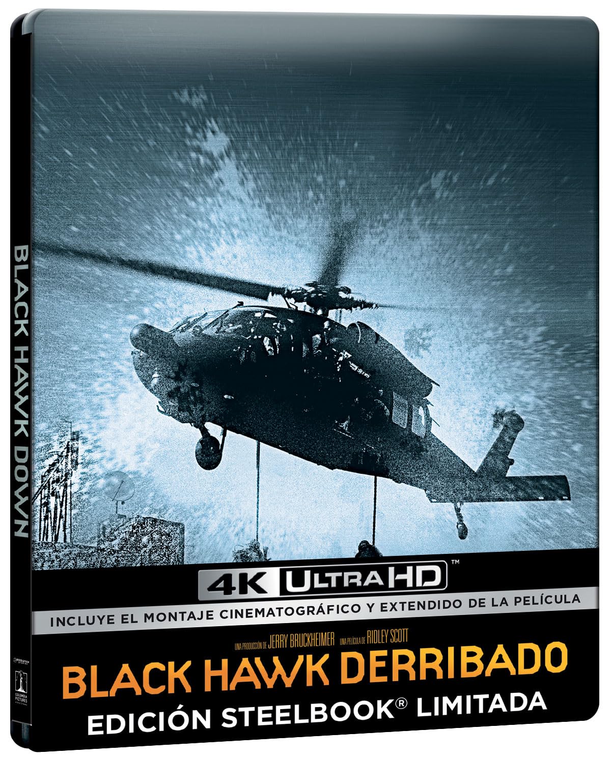 Black Hack: Derribado (4K UHD + BD+Bonus) Edición Metálica [Blu-ray]