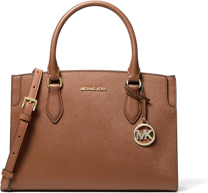 Michael Kors Becca Medium Handbag in Saffiano Leather