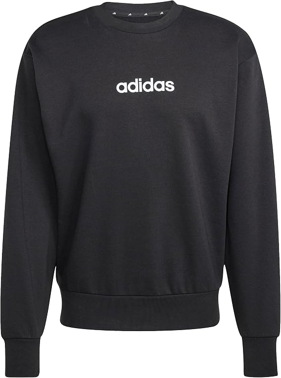 adidas Men's ESSENTIALS LINEAR FLEECE SWEATSHIRT