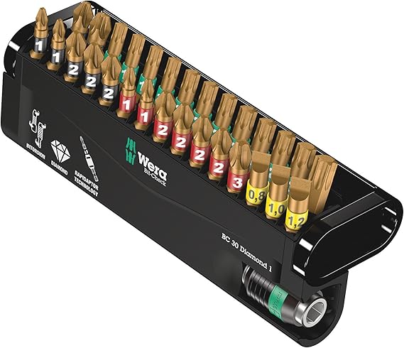 Wera Bit Check 6 PZ Diamond 1 [Energy Class A+]