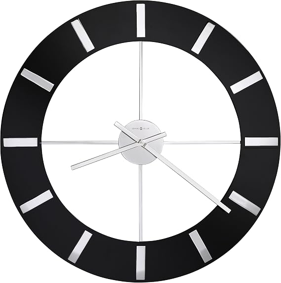Howard Miller Onyx Wall Clock
