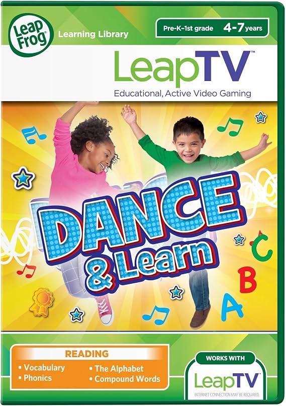 LeapFrog リープフロッグ LeapTV 用英語ソフトゲームダンスと学習 並行輸入品
