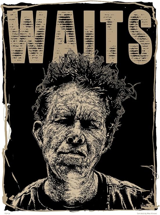 onthewall Tom Waits Poster Art Print (PDP0034)