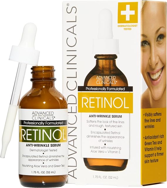 Advanced Clinicals Retinol Anti-Wrinkle Serum 53ML