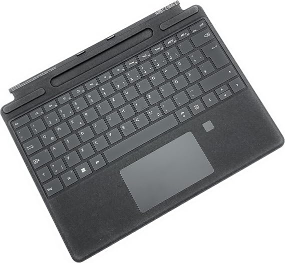 Microsoft Surface Pro 8 / 9 / X Signature Keyboard Black with Fingerprint Treader