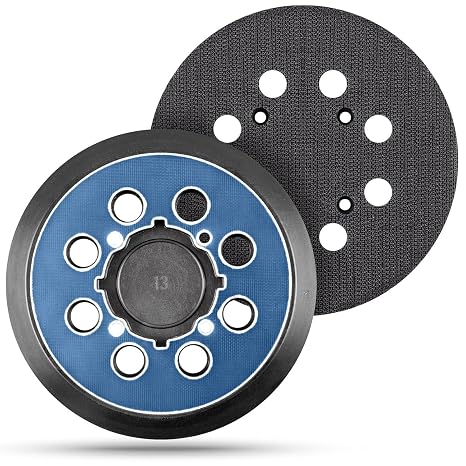 2PCS Replacement Backing Pad for DeWalt DCW210N DWE6423/6423K DWE6421/6421K DCW210B, 125mm/5 inch Sanding Pads for Dewalt Sander Polishing N329079 DWE64233 RSP54,Sander Pads