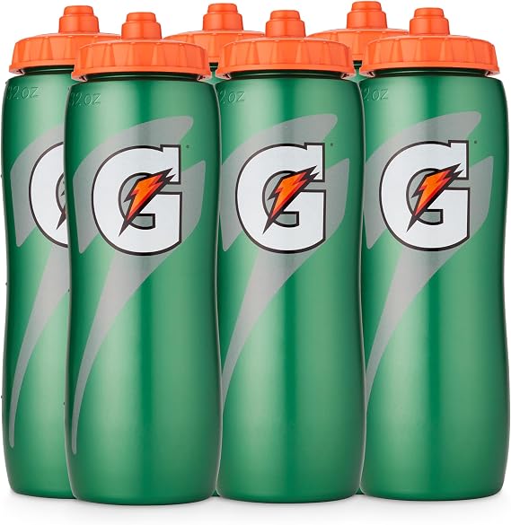 Gatorade Contour Squeeze Bottles, 32 Ounce Pack of 6