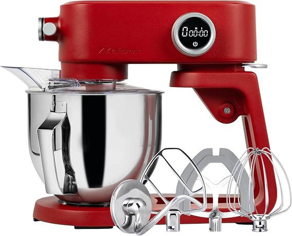 Full Metal Stand Mixer, 5L Food Mixer with Multi-Attachment Hub