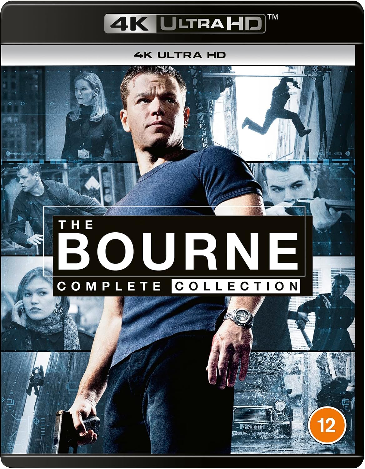 The Bourne Collection [4K Ultra HD] [Blu-ray] [Region Free]