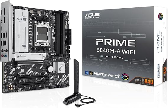 ASUS PRIME B840M-A WIFI WiFi6E AMD AM5 mATX Anakart