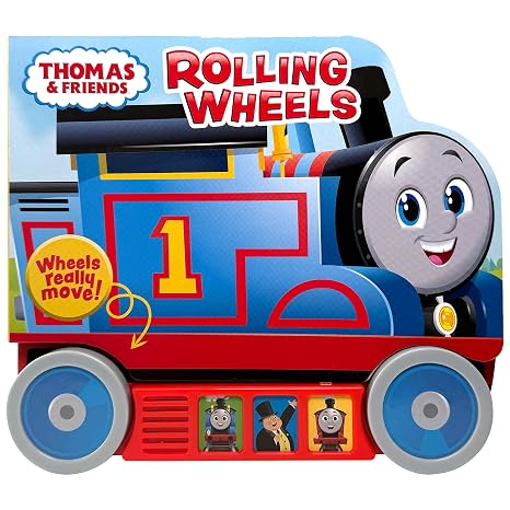 Thomas The Tank Engine Rolling Wheels Little Vehicle Sound Book - Thomas & Friends - PI Kids