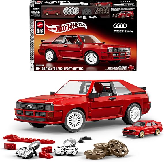 Mattel Brick Shop™ Hot Wheels Elite Seri Audi S